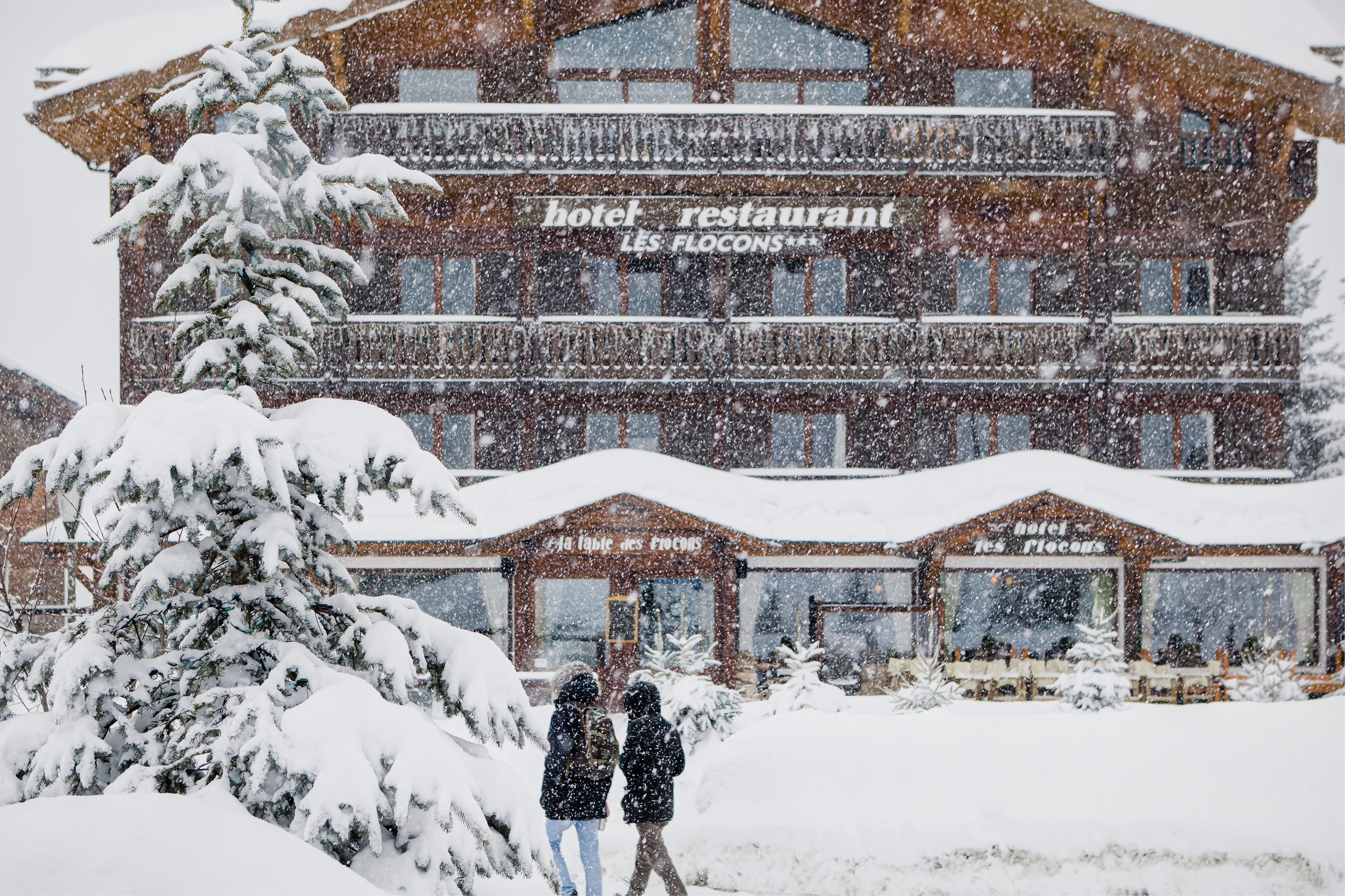 Hotel Les Flocons Courchevel Exterior foto